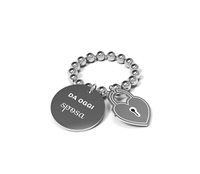 Anello 10 Buoni Propositi Donna in Acciaio R0647 - R0647
